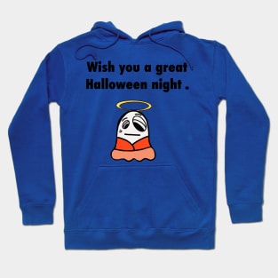 Wish you a great Halloween night Halloween shirts for women, men and children. Sticker Hoodie